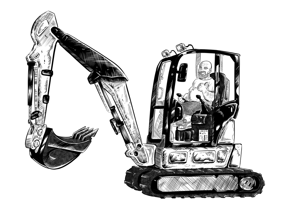 mini-pelle OSMAN TP 33